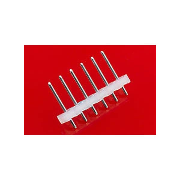 Molex Rectangular Power Connector, 4 Contact(S), Male, Solder Terminal, Receptacle 10081041 - main